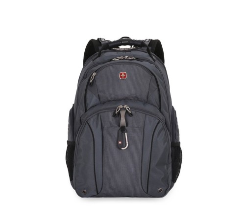 Рюкзак WENGER,15” серый/серебристый, полиэстер 900D/М2 добби, 34x16x48 см, 26 л