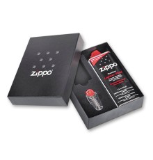 Подарочная коробка Zippo (кремни + топливо, 125 мл + место для широкой зажигалки), 118х43х145 мм
