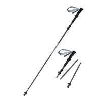 Треккинговая палка Naturehike CNK2450DS013 AL Chang feng Pro 115-135см 5-секций серый, 6975641883920