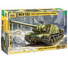 Сборная модель ZVEZDA Советский истребитель танков ИСУ-122, 1/35