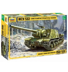 Сборная модель ZVEZDA Советский истребитель танков ИСУ-122, 1/35