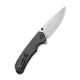 Складной нож CIVIVI Brazen 14C28N Steel Stonewashed Handle G10 Black C2102C