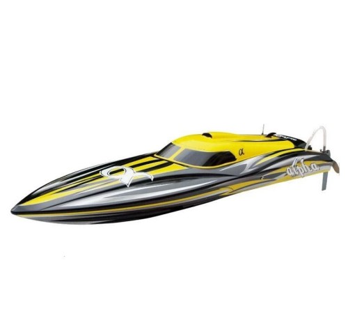 Радиоуправляемый катер Joysway Alpha Yellow Brushless 4S Li-Po 2.4G RTR