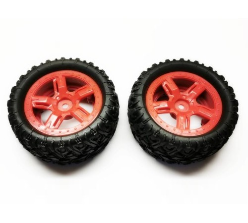Колеса в сборе для монстра Remo Hobby 1/16, тюнинг
