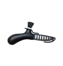 Нож Morakniv Karl-Johan для грибов, нержавеющая сталь, цвет красный, щетка из конского волоса, 12206