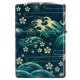 Зажигалка ZIPPO Eastern с покрытием 540 Tumbled Brass, латунь/сталь, зеленая, 38x13x57 мм