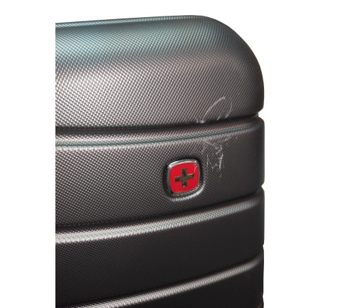 Чемодан SWISSGEAR ALVERSTONE, серый, АБС-пластик, 46 x 27 x 67 см, 64 л