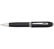 Шариковая ручка Cross Peerless 125. Цвет - черный/платина