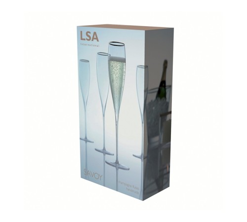 Бокалы для шампанского Lsa International Savoy 2 шт.