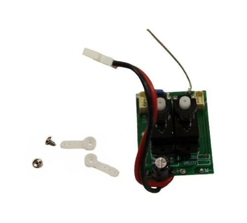 Приемник EAR411 4ch для самолета Volantex RC Trainstar Mini (гироскоп, серво)