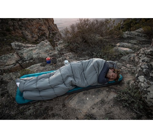 Ультралёгкий спальный мешок с капюшоном Naturehike M400 Хлопок Правая молния