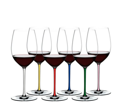 Бокал для красного вина Riedel Old World Pinot Noir Fatto A Mano Pink