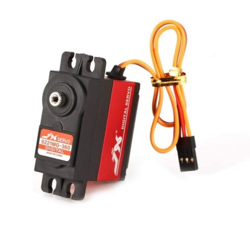 Сервомашинка цифровая JX Servo PDI-6221MG-360 (62г/20.32/0.16/6V) стандартная