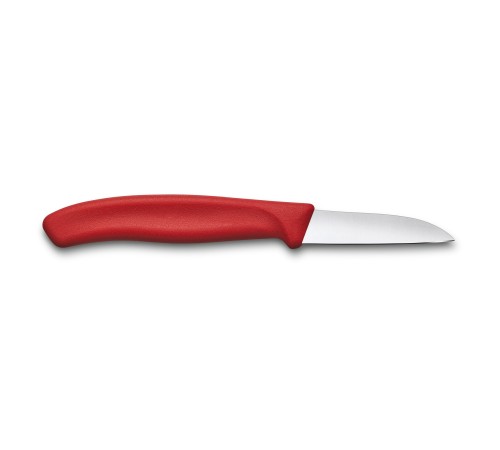 Нож для овощей и фруктов VICTORINOX SwissClassic с прямым лезвием 6 см, красный