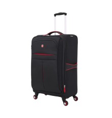 Чемодан WENGER AROSA, черный, полиэстер 750x750D добби, 40 x 24 x 70 см, 48 л