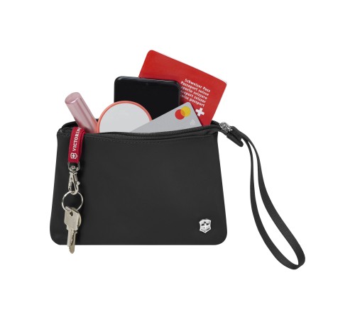Сумка VICTORINOX Victoria Signature Tote, черная, нейлон/кожа, 51x15x30 см, 19 л