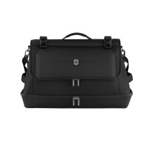 Дорожная сумка VICTORINOX Crosslight Duffel, черная, RPET полиэстер, 52x30x33 см, 37 л