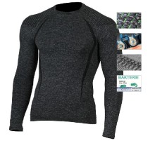 Футболка  мужская TOLO/ дл. рукав/ синтетика / черная/ L-XL, TOLO8990LXL
