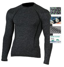 Футболка  мужская TOLO/ дл. рукав/ синтетика / черная/ L-XL, TOLO8990LXL