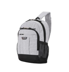 Рюкзак WENGER с одним плечевым ремнем 13'', ткань Grey Heather, 24x14x34,3 см, 12 л