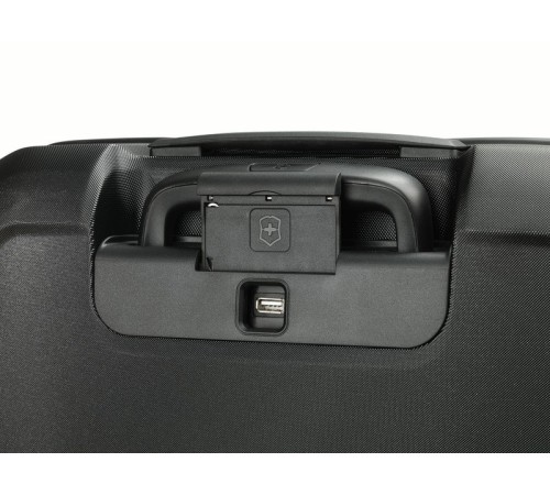 Чемодан VICTORINOX Connex, чёрный, поликарбонат Makrolon, 40x20x55 см, 34 л