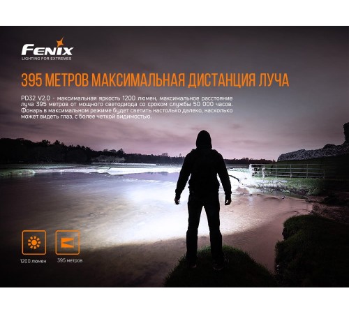 Фонарь Fenix PD32 V2.0, PD32V20