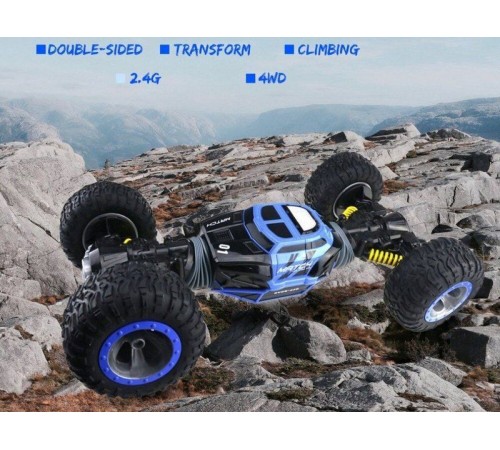 Радиоуправляемая машинка-перевертыш Hyper 2.4G 1/12 RTR (синяя) + Ni-Mh и З/У