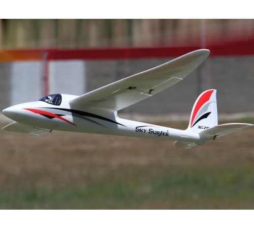 Радиоуправляемый планер Top RC SKY SURFER синий 1400мм 2.4G 4-ch LiPo flight controller RTF