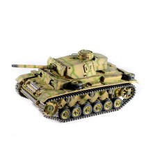 Р/У танк Taigen 1/16 Panzerkampfwagen III (Германия) дым, свет (для ИК боя) V3 2.4G RTR камуфляж