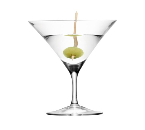 Набор из 4 бокалов для мартини Lsa International Bar, 180 мл
