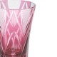 Стакан TAJIMA GLASS Звездные грани 240 мл, золотисто-красный