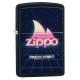 Зажигалка ZIPPO Classic с покрытием Black Matte, латунь/сталь, чёрная, матовая, 38x13x57 мм