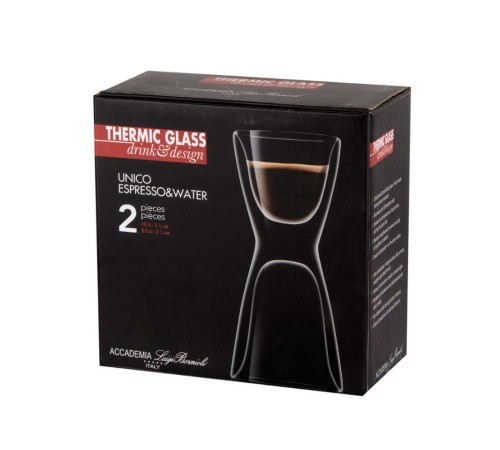 Стаканы для кофе и воды Luigi Bormioli Thermic Glass 2 шт.