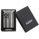 Зажигалка ZIPPO Armor™ с покрытием Antique Silver Plate™, латунь/сталь, серая, матовая, 38x13x57 мм