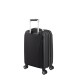 Чемодан SWISSGEAR TALLAC, черный, АБС-пластик, 35 x 25 x 55 см, 37 л