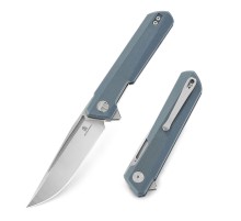 Нож Bestechman Dundee сталь D2, рукоять G10 серый