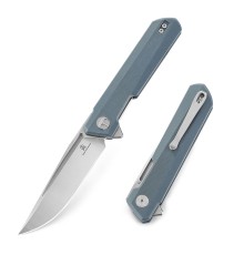 Нож Bestechman Dundee сталь D2, рукоять G10 серый