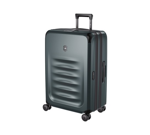 Чемодан VICTORINOX Spectra™ 3.0 Exp. Medium Case, темно-зеленый, поликарбонат Sorplas™, 46x30x69 см, 81 л