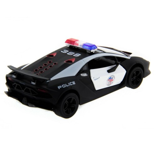 Машина Kinsmart 1:40 Lamborghini Police Sesto Elemento в асс. инерция (1/12шт.) б/к