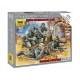 Сборные солдатики ZVEZDA Немецкие разведчики 1939-42гг, 1/72