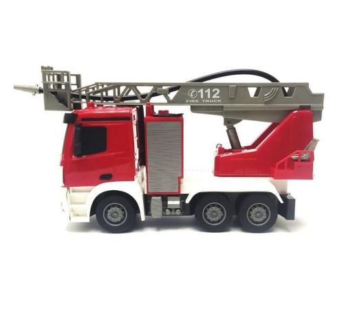 Радиоуправляемая пожарная машина Double Eagle Mercedes-Benz ANTOS 1/26 2.4G брызгает водой RTR