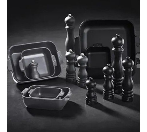 Круглая форма для запекания Peugeot Ceramic, 24 см, Франция, бежевая