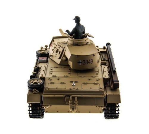 Радиоуправляемый танк Heng Long Panzer III type H Original V6.0  2.4G 1/16 RTR