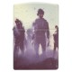 Зажигалка ZIPPO Zombie Design с покрытием 540 Matte, латунь/сталь, белая, матовая, 38x13x57 мм