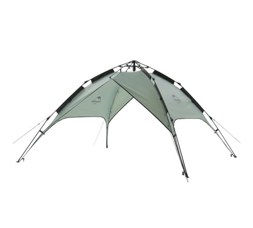 Палатка Naturehike автоматическая NH21ZP008, трехместная, серо-зеленая, 6927595777442