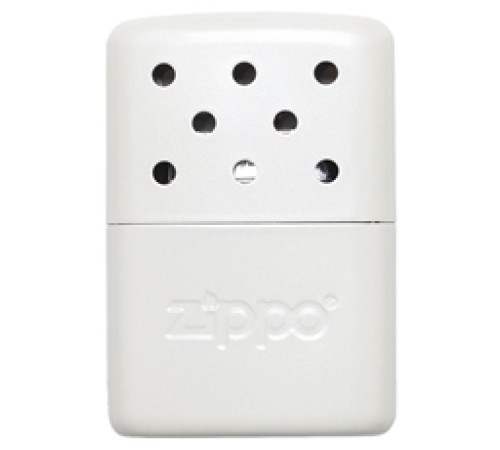 Каталитическая грелка ZIPPO, алюминий с покрытием Pearl, белая, матовая, на 6 ч, 51x15x74 мм