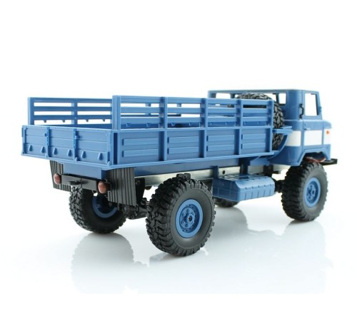 Р/У машина WPL ГАЗ-66 грузовая (синяя) 1/16+акб 2.4G RTR