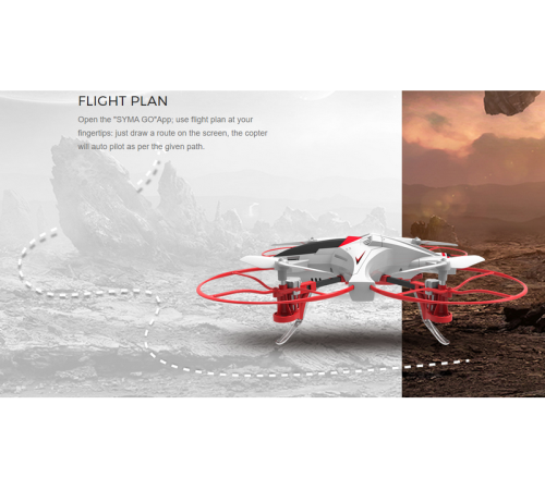 Р/У квадрокоптер Syma X14WPRO с FPV трансляцией Wi-Fi, камера 2Мп, 2.4G RTF
