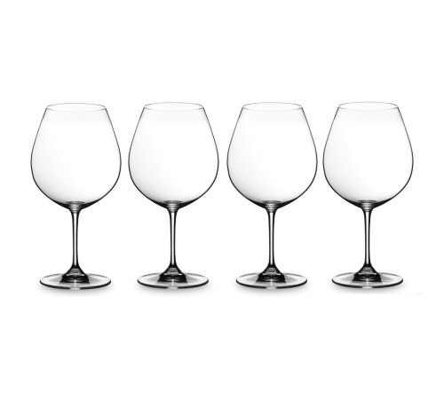 Набор из 4-х бокалов для красного вина Riedel Vinum Pinot noir