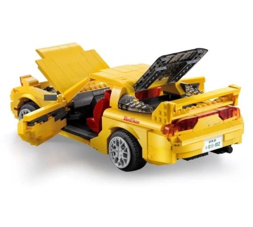 Конструктор CADA автомобиль Mazda FD35 RX-7 (1655 деталей)